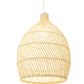 Lampe de plafond en rotin - Lampe suspendue au stile Boho Bali - Bay