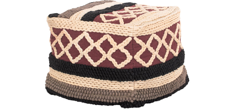 Siège Pouf Style Boho Bali - Lonbay