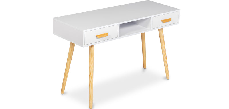 Bureau en Bois avec Tiroirs - Design Scandinave - Zuris