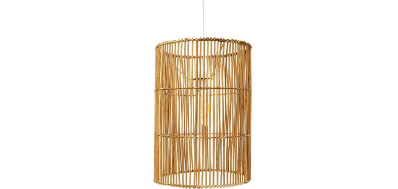 Lampe de plafond en rotin - Lampe suspendue de stile Boho Bali - An