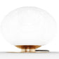 Lampe de table - Lampe de salon designer - Boule de cristal - Bale