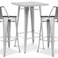 Pack Tabouret de Table & 2 Tabourets de Bar Design Industriel - Nouvelle Edition -Bistrot Stylix