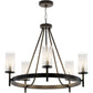Lampe de plafond - Lampe suspendue - Chandelier - Loney