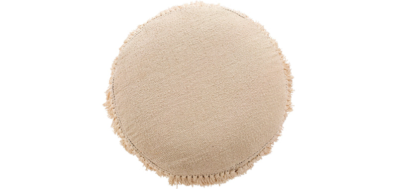 Tabouret Pouf Rond - Style Boho Bali - Jenny