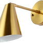 Wall Sconce - Metal Cone - Gold - Livel