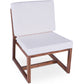 Chaise longue en bois - Chaise design style Boho Bali - Glan