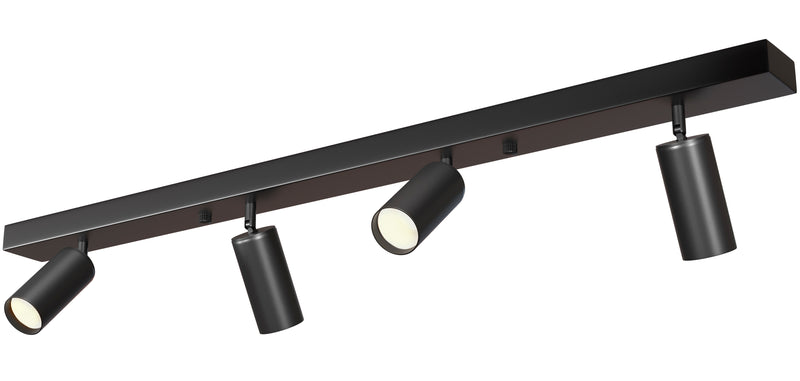 Spot sur Rail - Lampe 4 Spots Orientables - 90CM