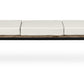 Banc design avec coussins - Bois - 3 places - Lum