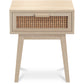 Table de chevet avec tiroirs Bois Boho Bali - Yanpai