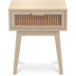 Bedside Table with Drawer - Boho Bali Wood - Yanpai - gallery 3