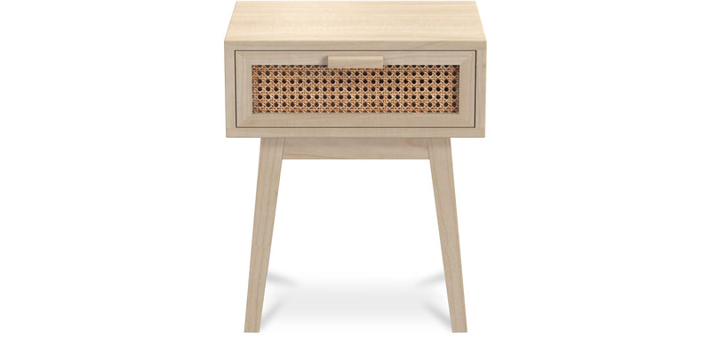 Bedside Table with Drawer - Boho Bali Wood - Yanpai - gallery 3