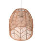Hanging Lamp Boho Bali Style Natural Rattan -  Bu - gallery 4