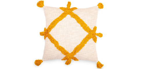 Coussin de style boho Bali - Housse et Rembourrage inclus - Frewla