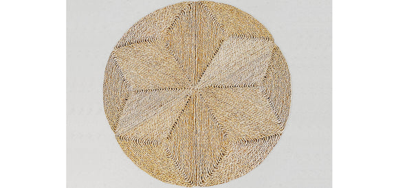 Round Jute Rug - Boho Bali - 100 CM - Gabba - gallery 2