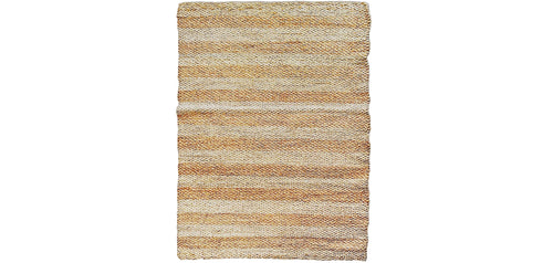 Tapis rectangulaire en jute - Boho Bali - 100x120 CM - Ghana