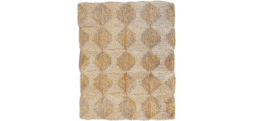 Prostokątny dywanik z juty - Boho Bali - 120x150 CM - Lubya