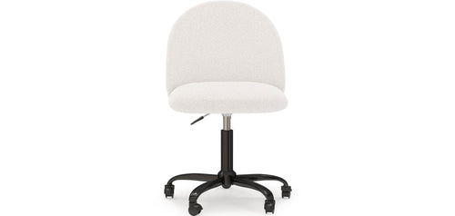 Chaise de Bureau Rembourrée - Bouclé - Evelyne
