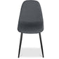 Dining chair - Upholstered with fabric - Faby