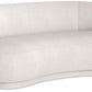 Curved Sofa - 3 Seater - Boucle Fabric - Curvy - gallery 5