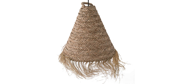 Esparto Ceiling Lamp - Boho Bali Design Hanging Lamp - Pitse - gallery 4