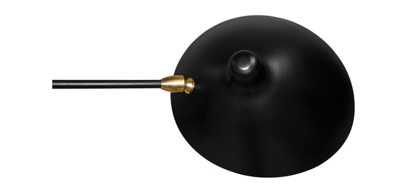 Desk Lamp - Wall Mounted - 2 Arms Black - George - gallery 4