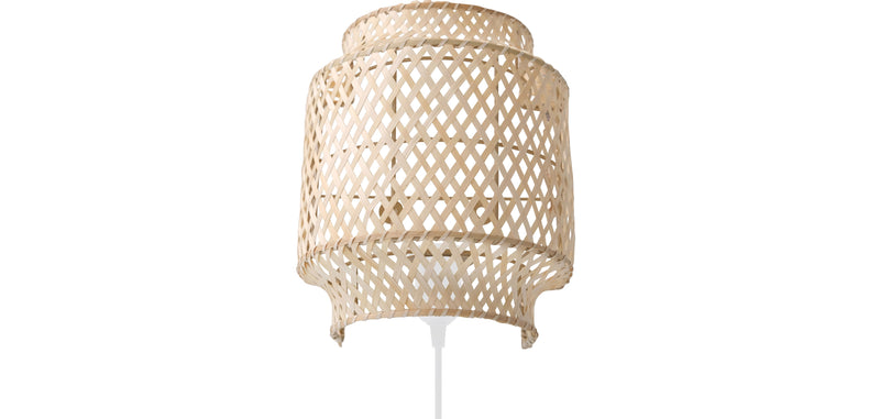 Wall Lamp - Boho Bali Bamboo Design - Hya - gallery 5