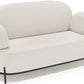 2/3-Seater Sofa - Upholstered in Bouclé Fabric - Baman - gallery 4