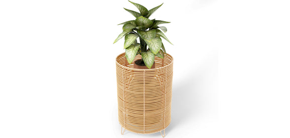Round Floor Planter - Boho Style - 56 CM - Laers - gallery 2
