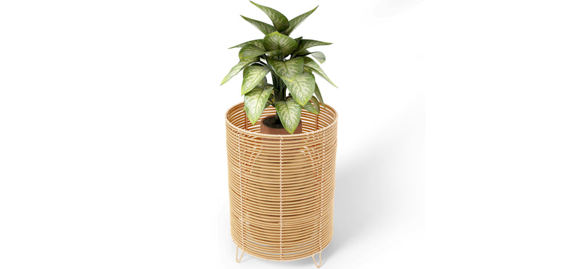 Round Floor Planter - Boho Style - 56 CM - Laers - gallery 2
