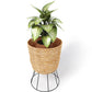Round Floor Planter - Boho Style - 46 CM - Firna - gallery 2