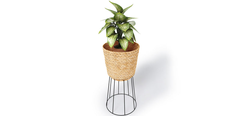 Round Floor Planter - Boho Style - 65 CM - Firna - gallery 2