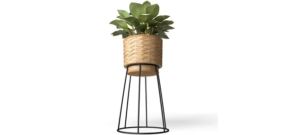 Round Floor Planter - Boho Style - Aventura - gallery 3