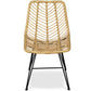 Rattan dining chair - Boho style - Mia