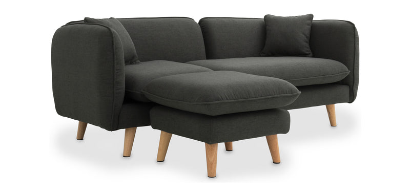 Corner Sofa Reversible 3 Seater with Left or Right Chaise Lounge - Vriga - gallery 4