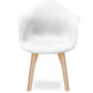 Dining chair with armrests - Upholstered in velvet - Dawick