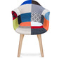 Sedia Dawick dal design premium - Patchwork Pixi