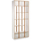 Scandinavian wooden bookcase