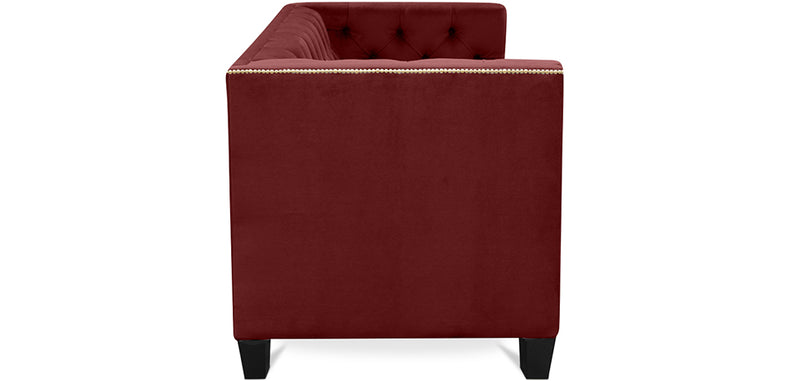 Divano in stile vintage Chesterfield Apsel - Velluto