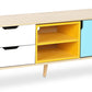 Meuble TV en Bois - Design Scandinave -  Axe