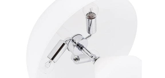 Locly Desk Lamp - White - Glass - gallery 3