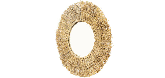 Wall Mirror - Boho Bali Round Design (60 cm) - Ais - gallery 3