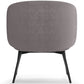 Curved Upholstered Design Armchair - Contemporary Style - Opreh