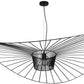 Vertical Hanging Lamp 140cm - Metal - gallery 1