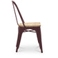 Dining chair - Industrial design - Wood and steel - Stylix