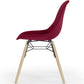 Velvet Dining Chair - Scandinavian Design and Wooden Legs - Skögur
