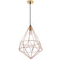 Lampa sufitowa retro - Lampa wisząca geometryczna - Yak