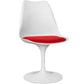 Dining chair - White swivel chair - Tulip