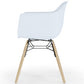 Dining Chair - Scandinavian Design - Wooden Legs - Pack of 2 - Nordika
