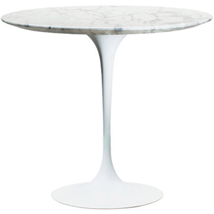 Round Side Table - Marble - Tulip