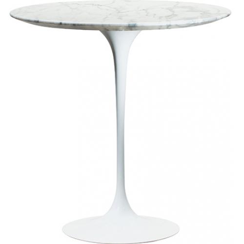 Table d'appoint ronde - Marbre - Tulip